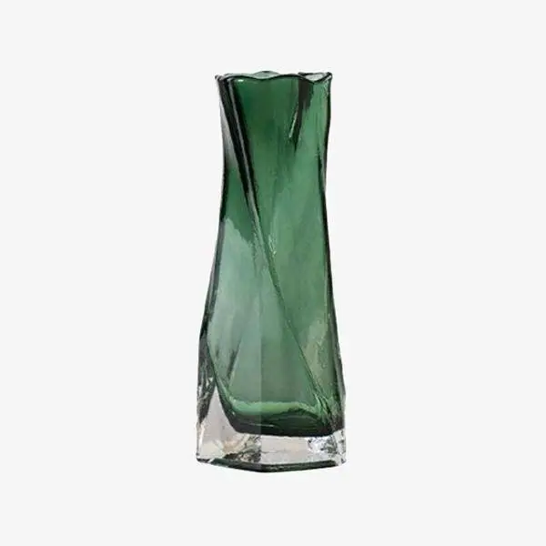 Designer glass vase in geometric style urna Dernier Modèle