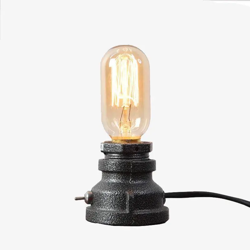 Industrial led table lamp in retro metal Prix Bas
