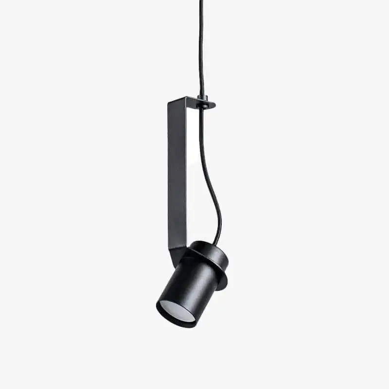 Industrial style led pendant light with metal cylinder Offre Exclusive