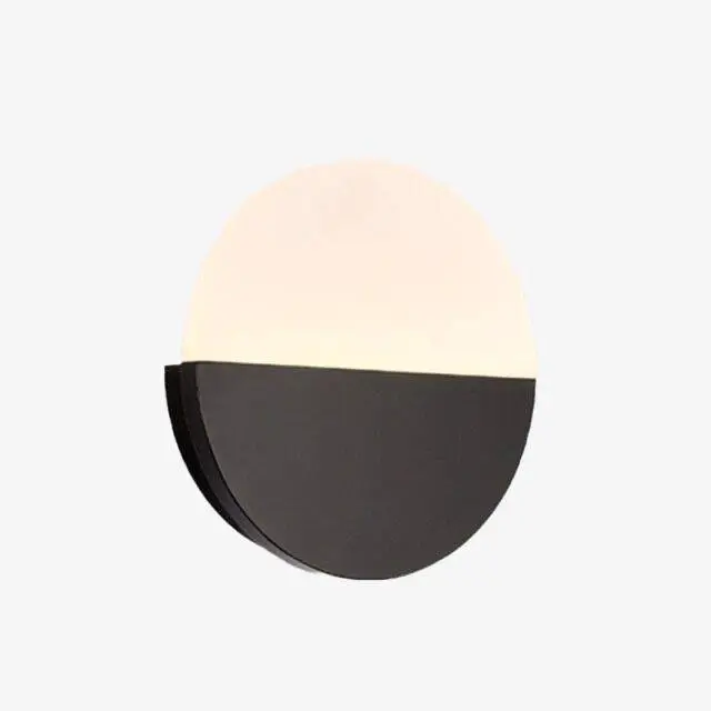 Modern led metal disc wall light loft home Offre Limitée