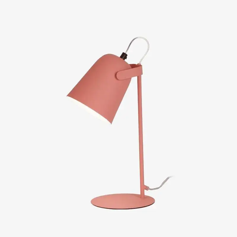 Pas Cher Modern desk lamp with colorful cylindrical lampshade ullysa