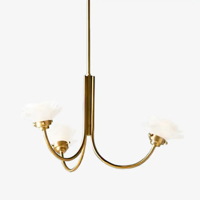 Top Vente Modern chandelier with rose-shaped bulbs florenzia