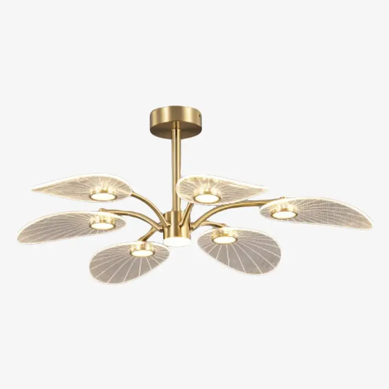 Akimera modern petal-shaped led chandelier Vente Flash