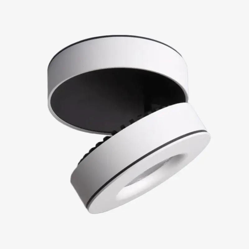 Marque Modern round 355° rotatable led spotlight manual