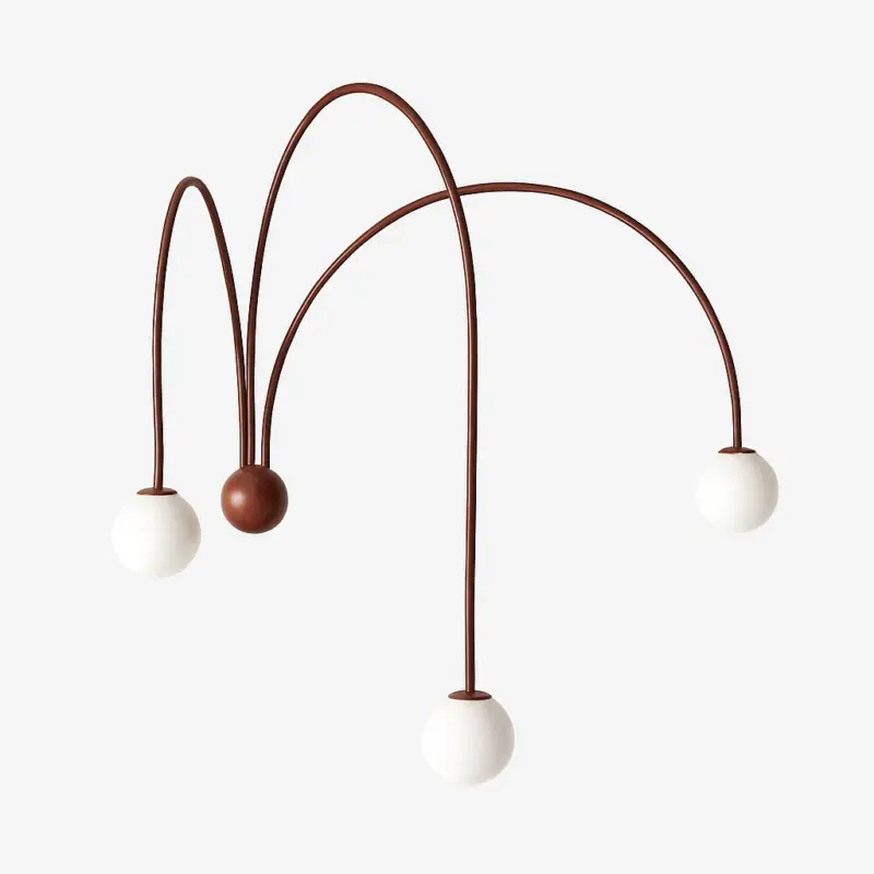 Modern led wall light with 3 arcs solyne Promotion