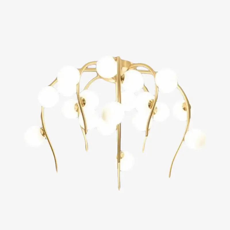 Expédition Rapide Nayla modern octopus chandelier with globes