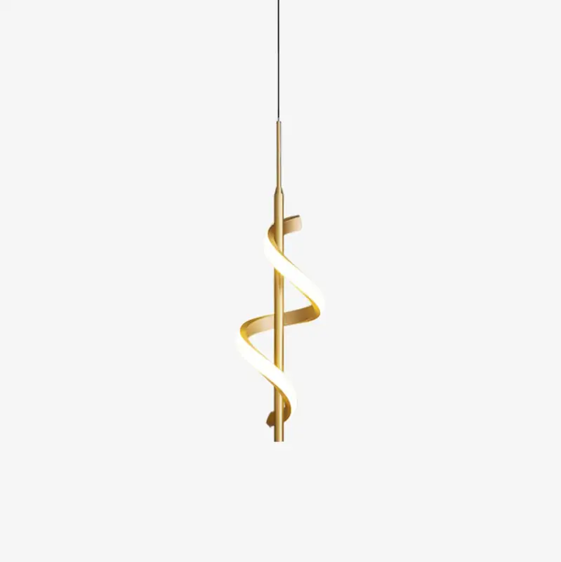 Promotion Polino metallic wavy led designer pendant light