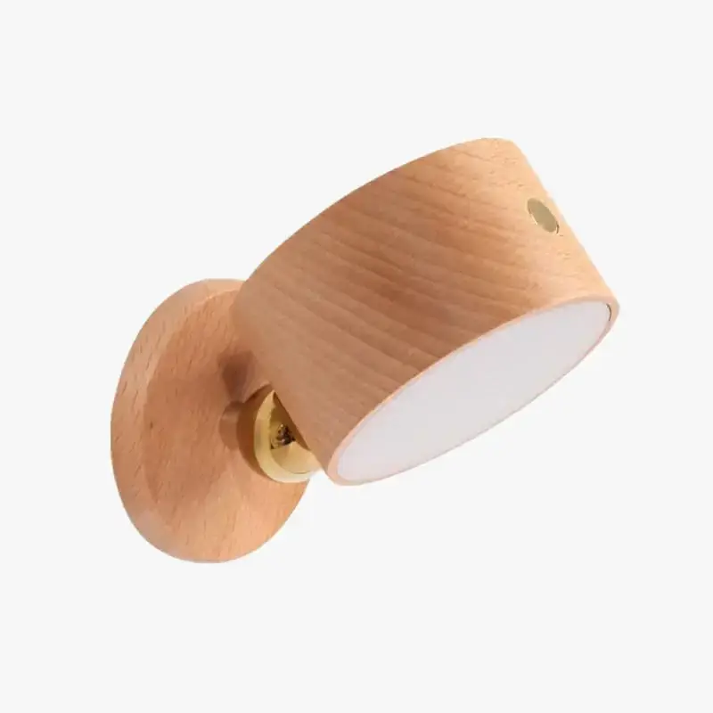 Bon Plan Adjustable wooden led wall light