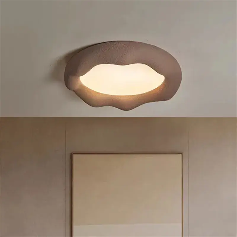 Nordic wabi sabi cloud ceiling light minimalist resin Achat Immédiat