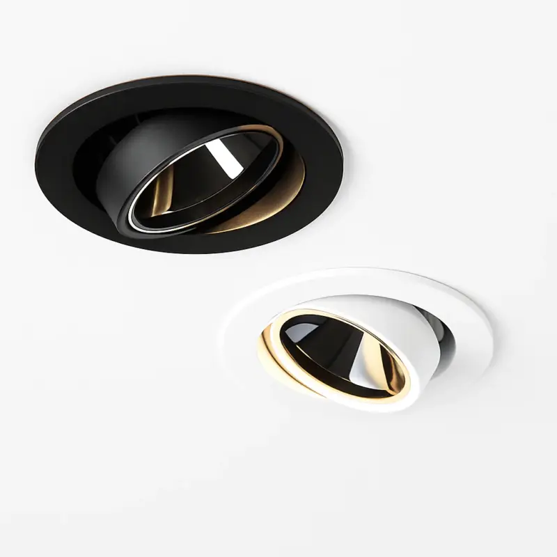 Prix Promo Adjustable anti-glare recessed led spotlight for indoor use
