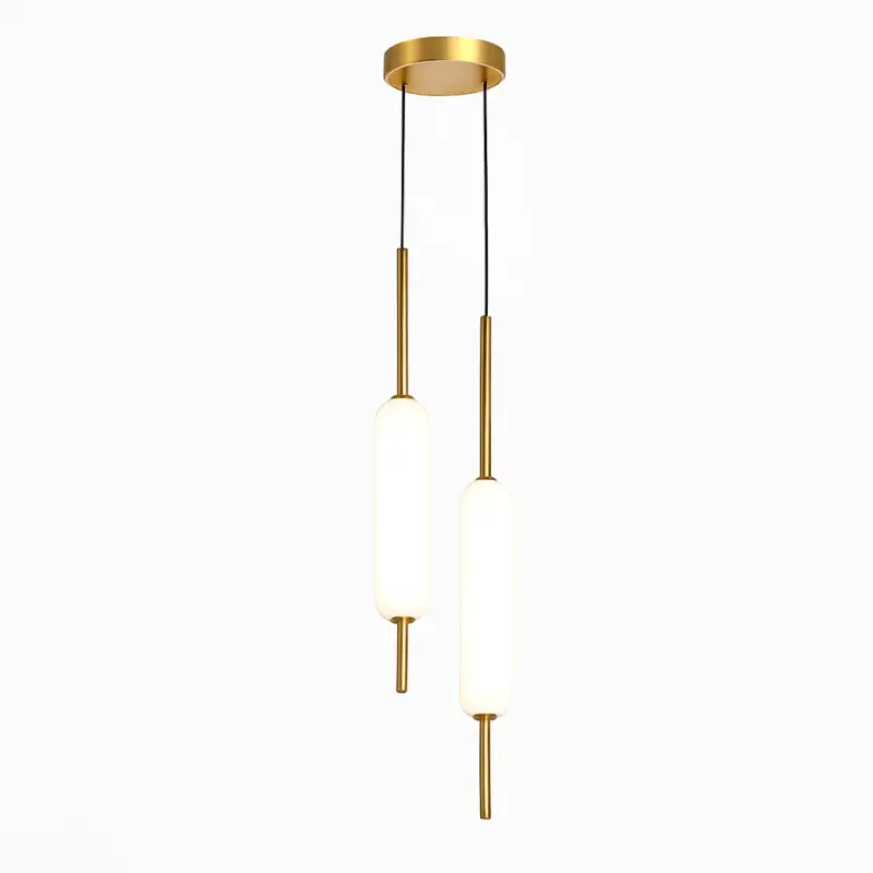 Minimalist nordic style double head pendant light Retour Gratuit