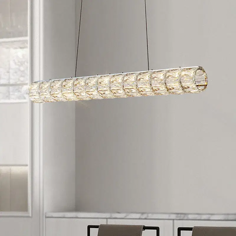 Satisfait Ou Remboursé Modern led chandelier with k9 crystal for home decor