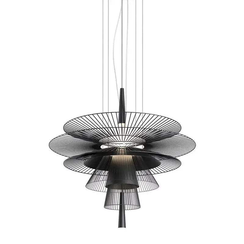 Authentique Luxury sandyha chandelier led metal decorative hanging lamp