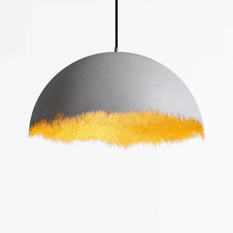 Certifié Creative half-moon led chandelier italian designer interior lighting