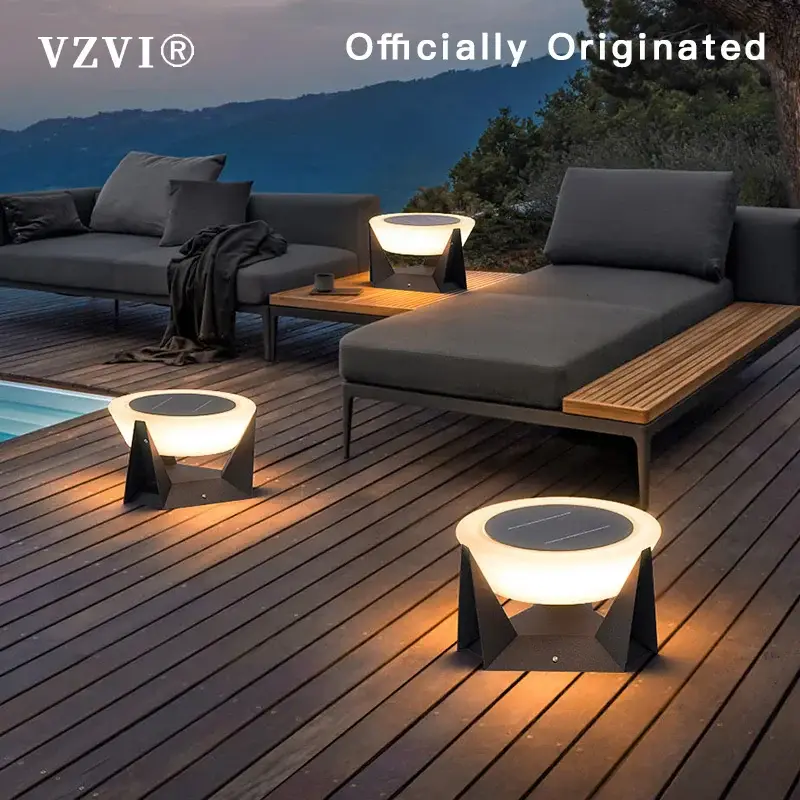 Super Prix Vzvi modern solar post light for garden, patio, fence, deck