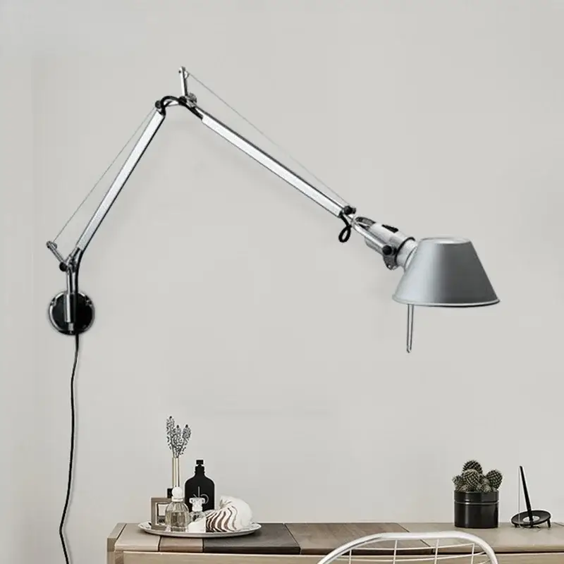 Prix Promo Modern led wall light with foldable adjustable long arm for reading