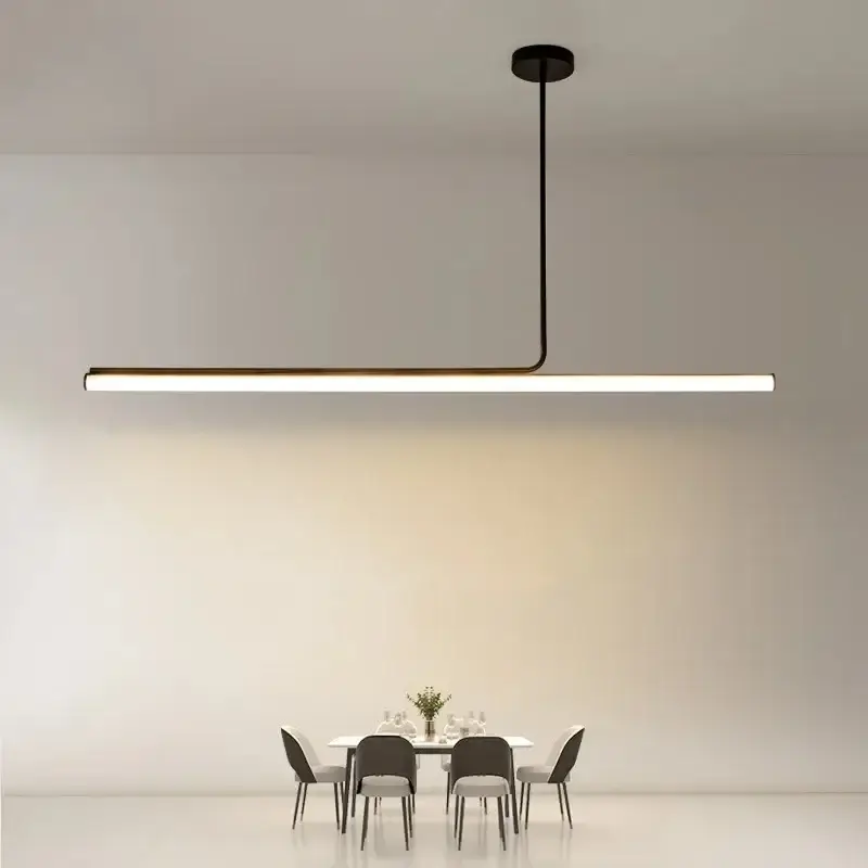 Nouvelle Collection Modern long strip decorative led pendant lights for interior