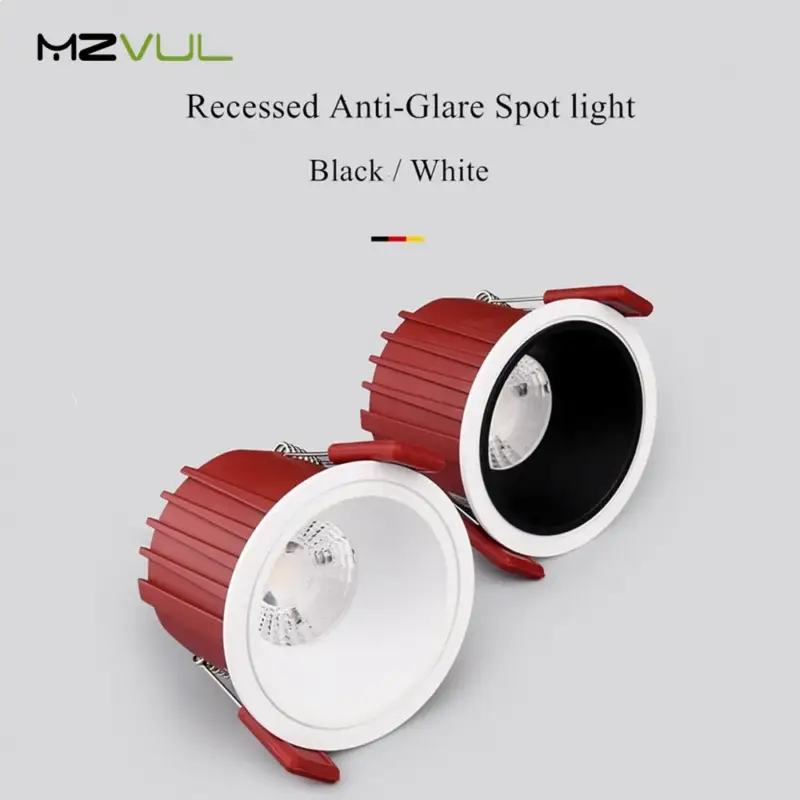 Produit De Marque Anti-glare recessed aluminium led spotlight for home