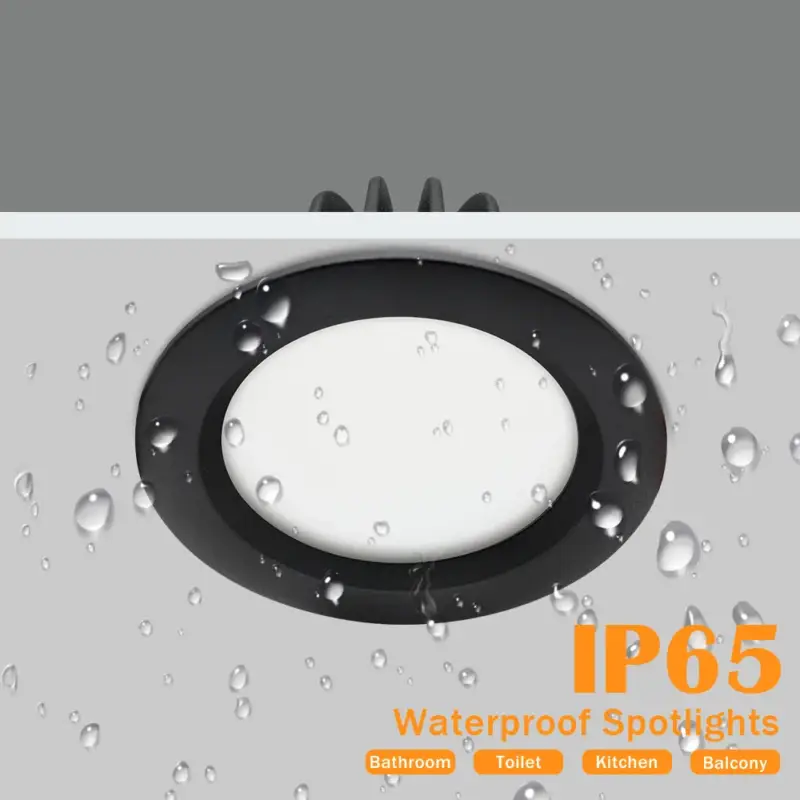 Round waterproof led spotlight for indoor lighting Achat Immédiat