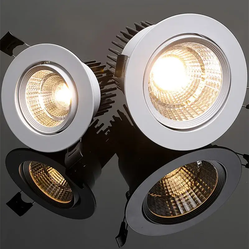 Dimmable recessed led ceiling spotlight for indoor lighting Usine Directe