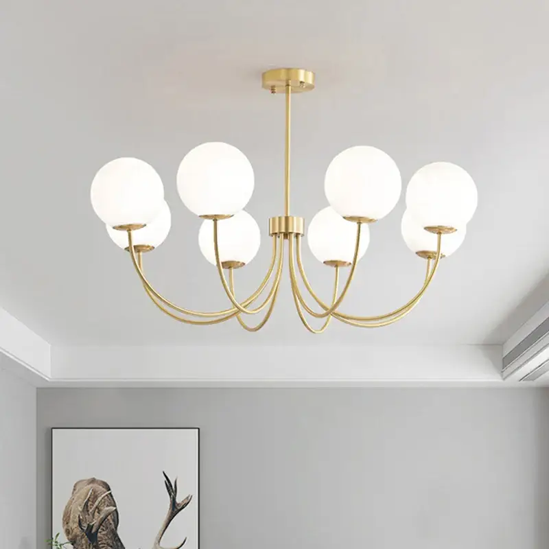 Modern glass chandeliers pendant lights Promotion Saisonnière