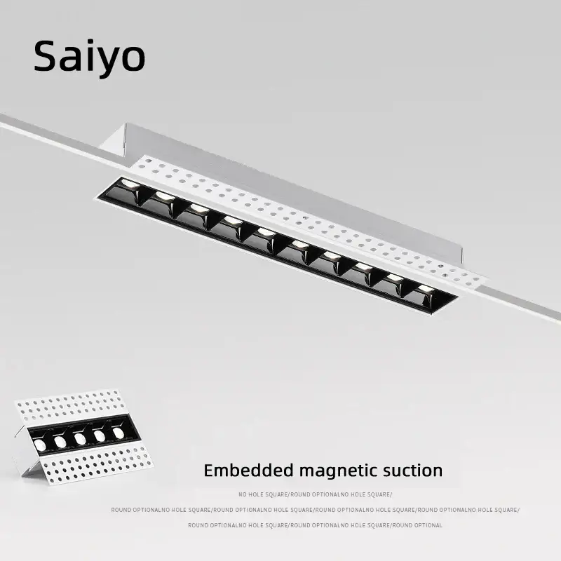 Nouvelle Collection Saiyo led linear rimless magnetic light bar