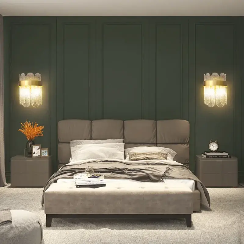 Nordic postmodern decorative glass led wall light Must-Have