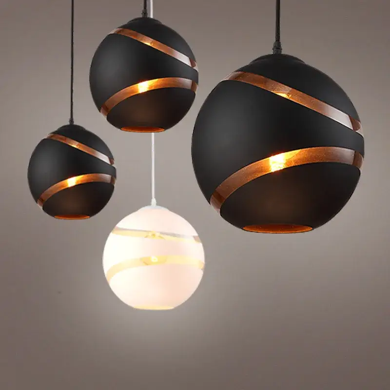 Petit Prix Modern nordic glass pendant light for loft and bar decor