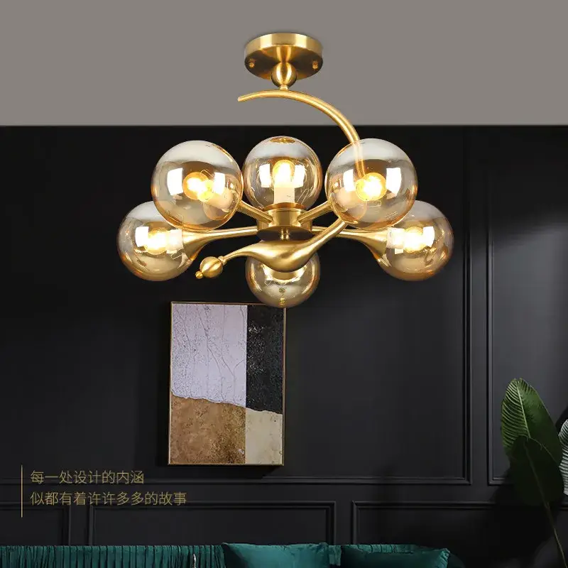 Super Prix Simple post-modern nordic chandelier in modern american style