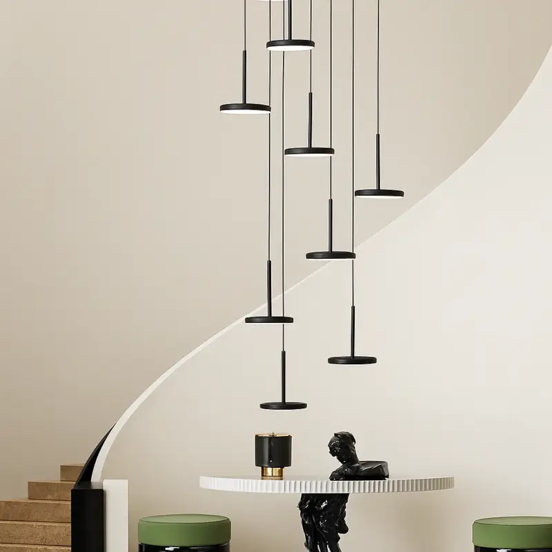 Offre Spéciale Modern nordic led circular chandelier