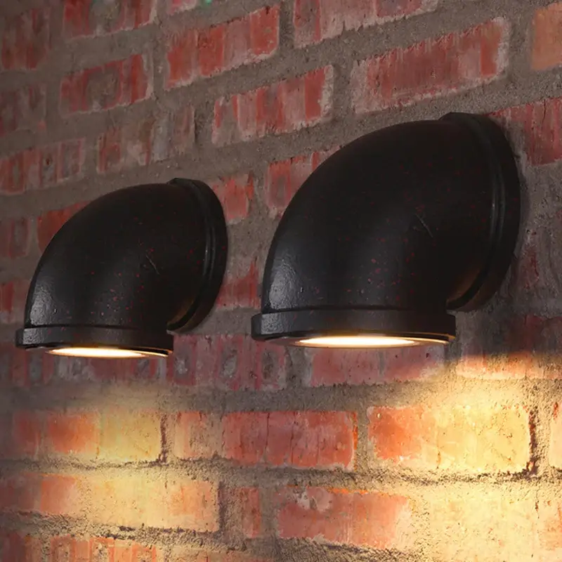 Loft retro wall lamp iron for bar, club, pub, cafe Populaire