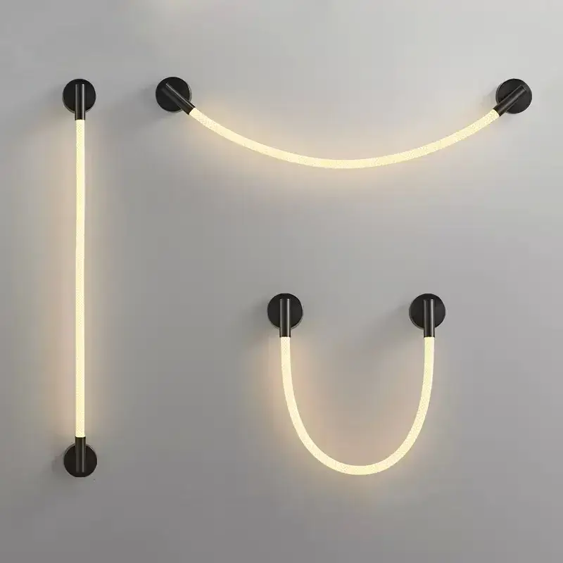 Acheter Direct Silicone and stainless steel wall light