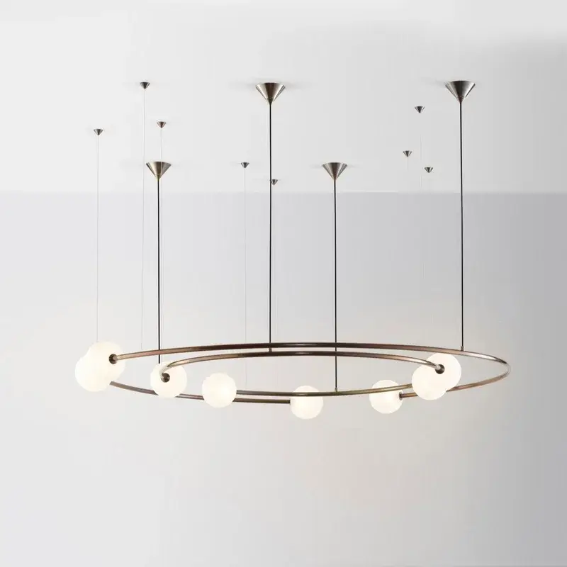 Post-modern globe pendant chandelier for hotel projects winfordo Pas Cher