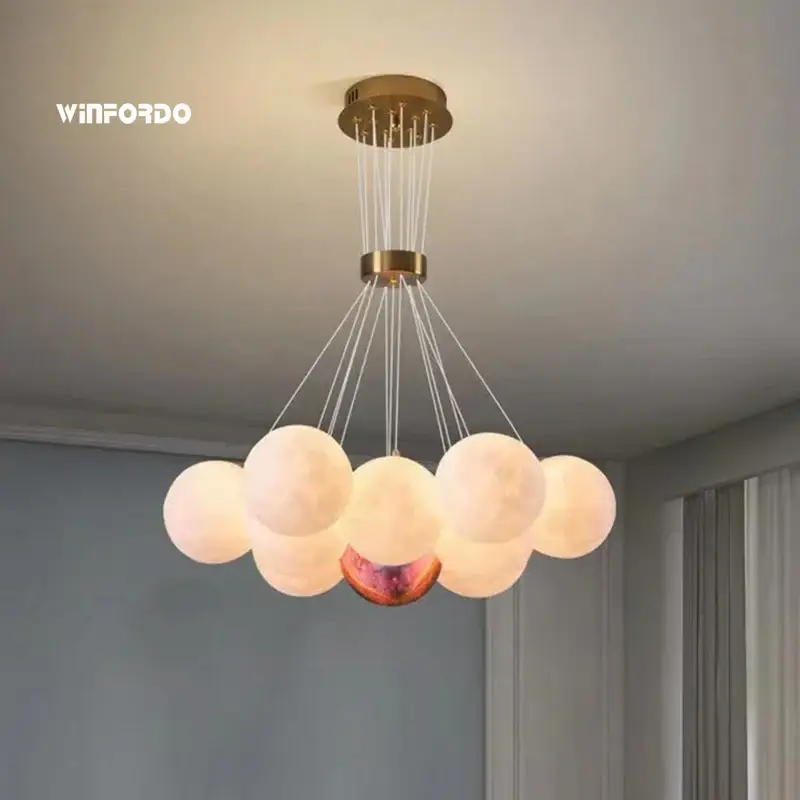 3d led pendant light chandelier winfordo Prix Promo