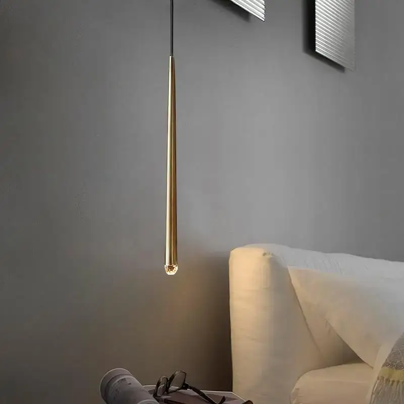 Nordic copper pendant chandelier for villa Vente Flash