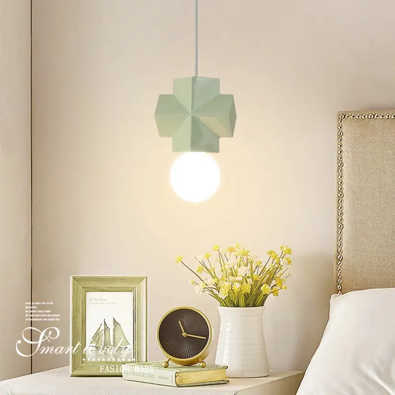 Romantic geometric pendant light for children Quantité Limitée