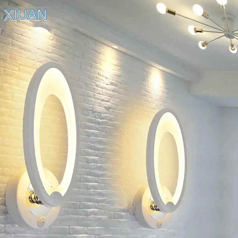 Bon Marché Modern led wall light with minimalist switch