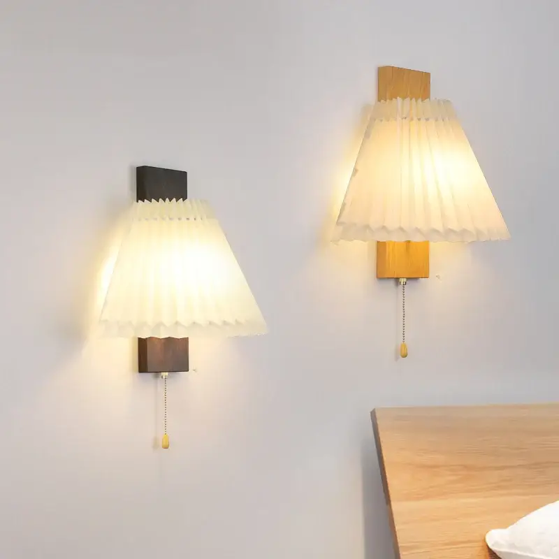 Creative pleated wall light with on/off switch Usine Directe