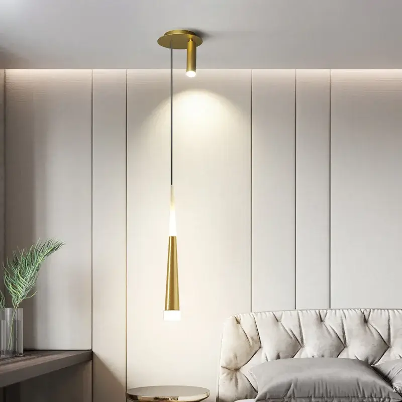 Modern design led pendant light with long cable Offre Spéciale