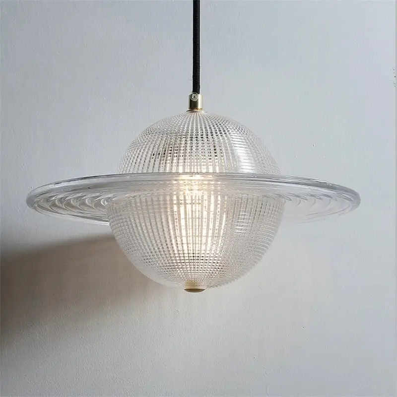 Modern glass pendant light nordic flying saucer led Must-Have