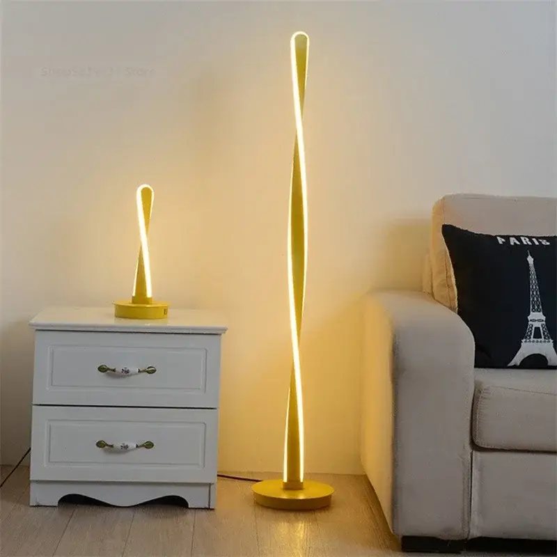 Modern dimmable led floor lamp for interior decoration Prix Promo