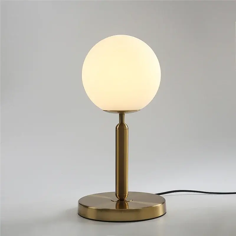 Prix Promo Modern creative glass led table lamp nordic style