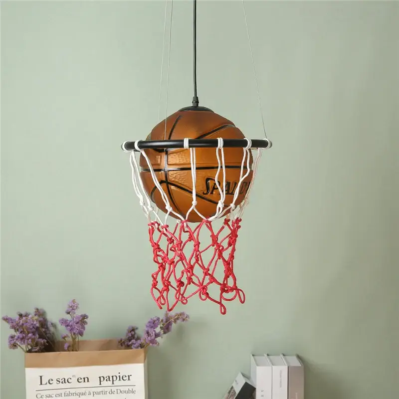 Modern basketball led pendant light Haute Qualité