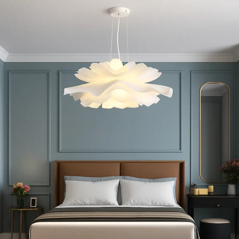 Vente Directe Nordic acrylic flower pendant light