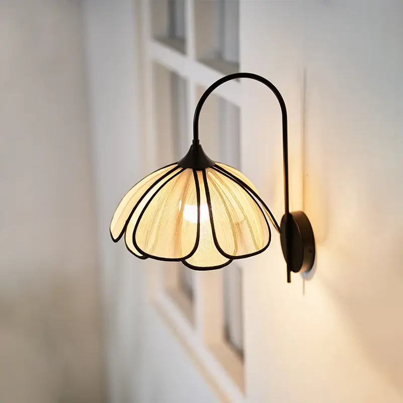 Jusqu'à Épuisement Des Stocks Handmade vintage petal decorative wall light