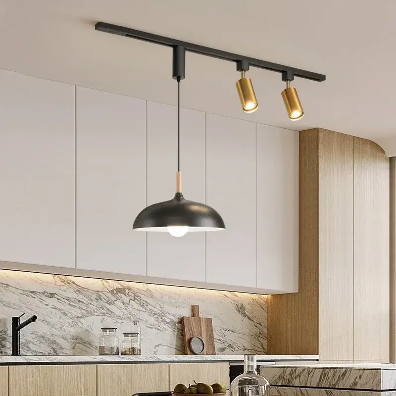 Wabi-sabi retro led track dining table Offre Exclusive