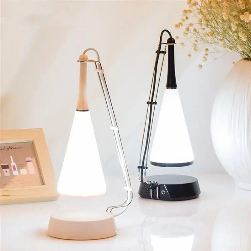 Quantité Limitée Rechargeable touch led table lamp with bluetooth speaker and night ...