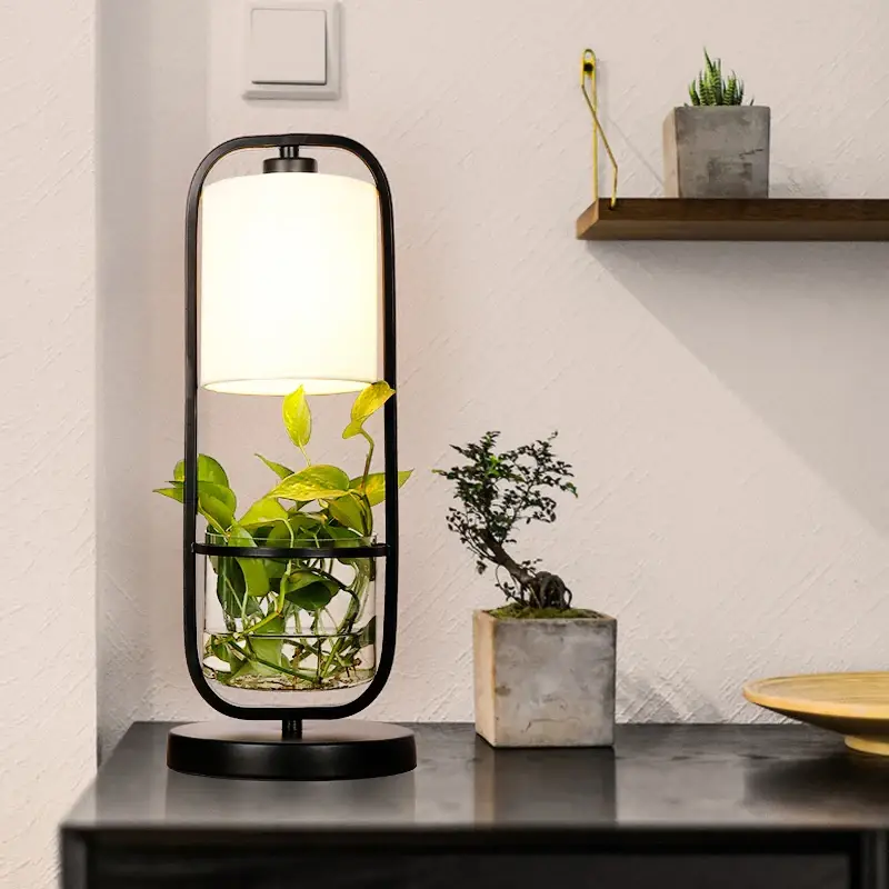 Paiement Sécurisé Led desk lamp for reading and study with lampshade