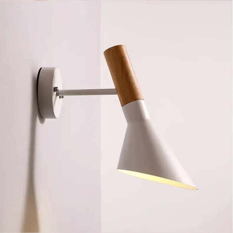 Vintage industrial iron wall light retro american style Nouvel Arrivage