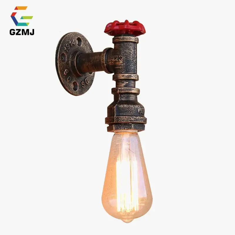 Vintage industrial wall lamp gzmj loft wandlamp Usine Directe